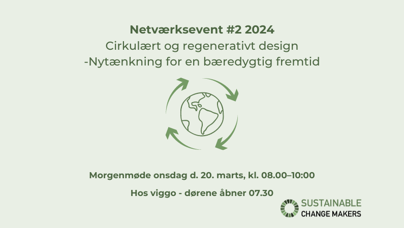 Sustainable Change Makers Cirkulært og regenerativt design 200324