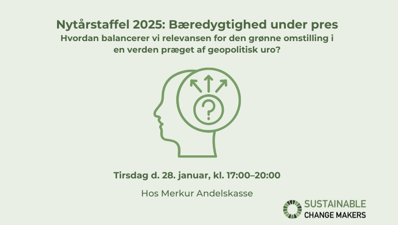 Sustainable Change Makers Nytårstaffel 280125