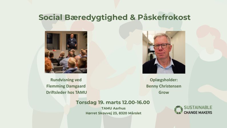 190326 Sustainable Change Makers Social Bæredygtighed og Påskefrokost