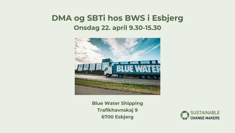 Sustainable Change Makers SBTI hos BWS 220426