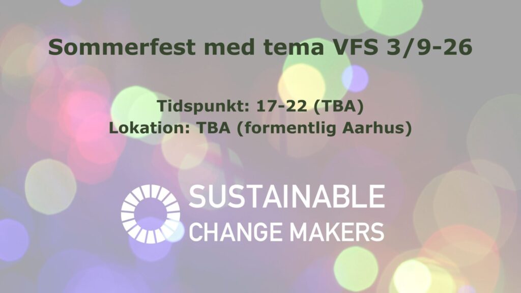 Sustainable Change Makers Sommerfest VFS 030926