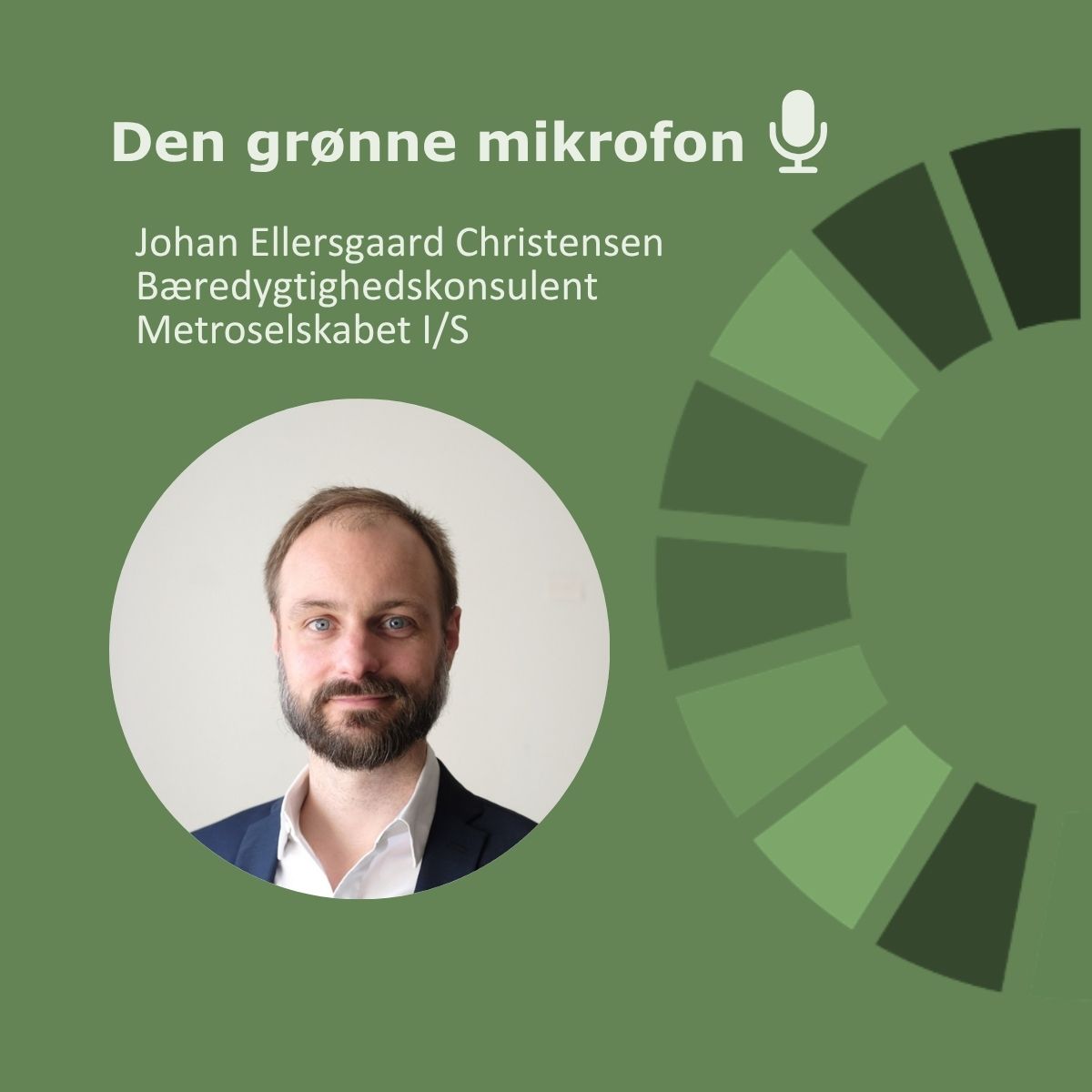 Sustainable Change Makers Den Grønne Mikrofon Johan Ellersgaard Christensen